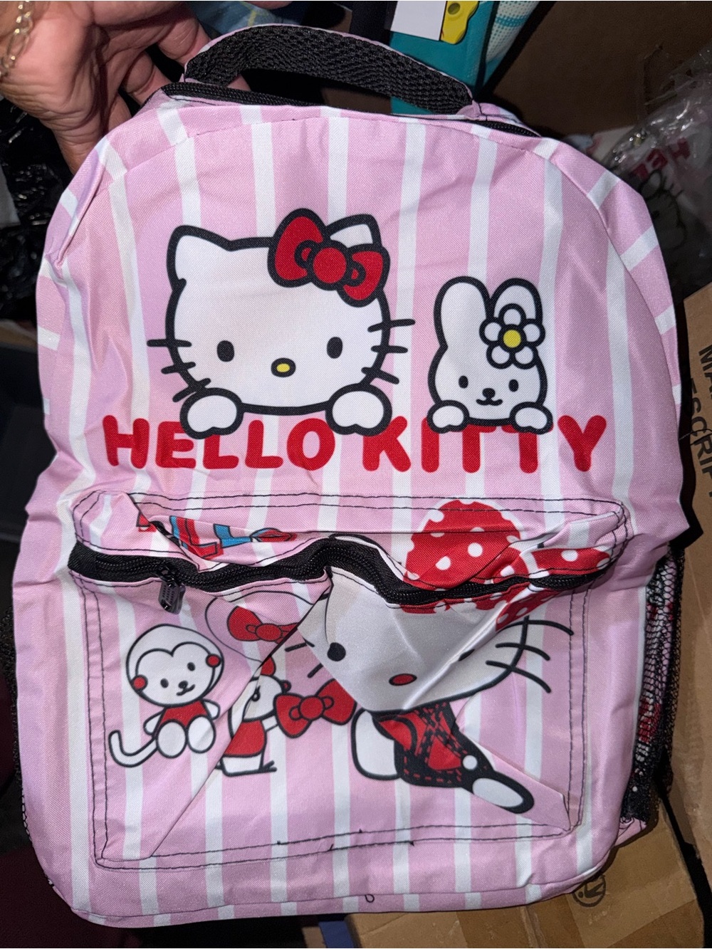 Hello Kitty Pink Kids Backpack 17” backpack